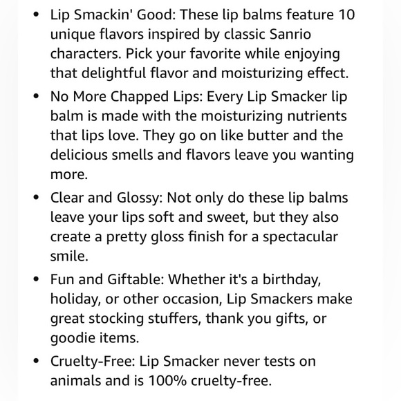 Hello Kitty and Friends X Lip Smackers Lip Balm Set - Picture 9 of 11